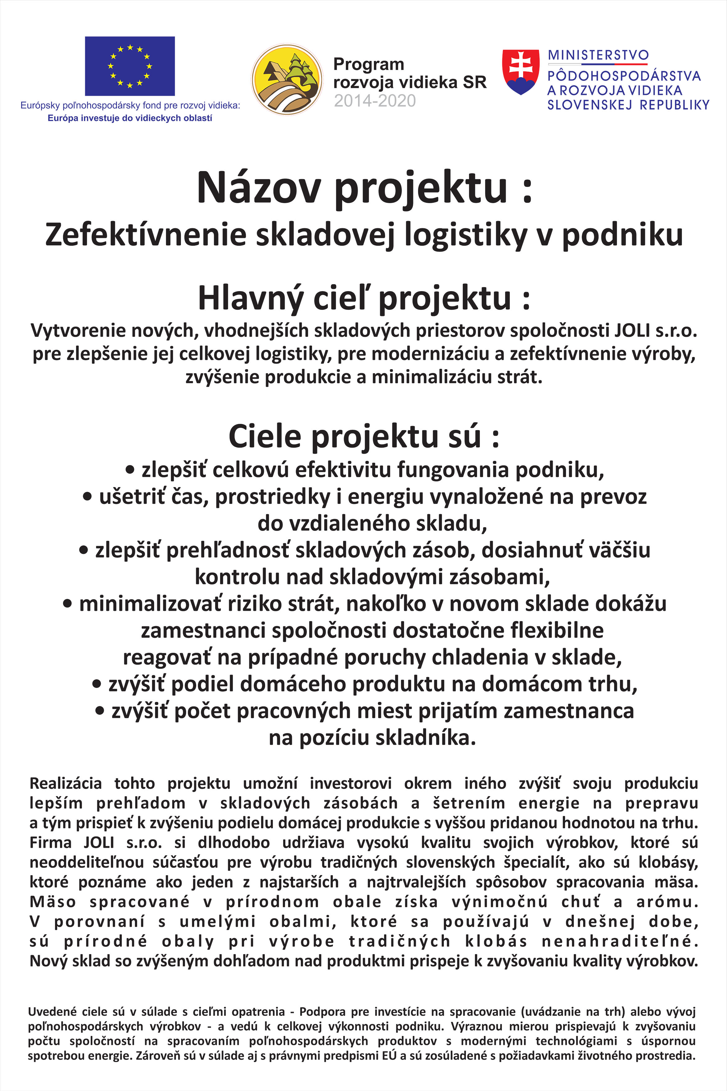 Program rozvoja vidieka SR 2014 - 2020